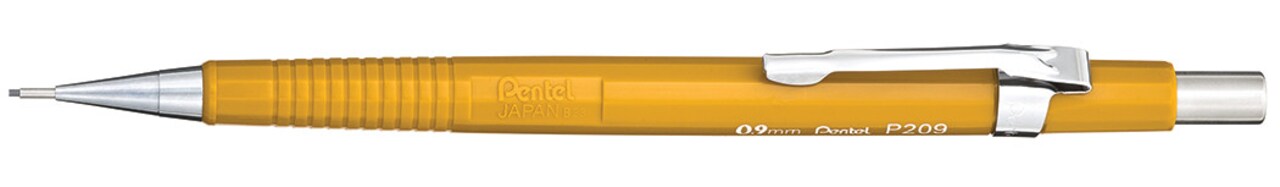 Pentel Sharp Mechanical Pencil, .9mm, Yellow
